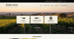 Desktop Screenshot of fowleswine.com